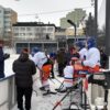 Tappara harjoitteli Koulukadulla kirpeässä pakkassäässä